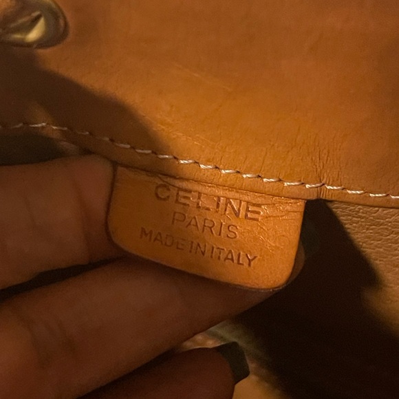 Celine drawstring vintage shoulder bag - Picture 5 of 16
